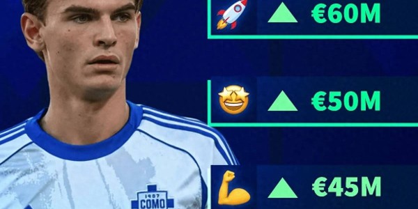 最高6000万欧！意甲小将身价继续暴涨新赛季4场造3球皇马可回购