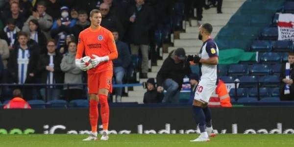 布莱顿官方：门将舍尔彭转会加盟圣吉罗斯，具体条款未公开